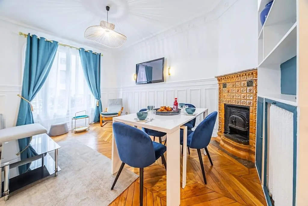 Appartement Haussmannien Proche Parc Des Princes Париж Франция